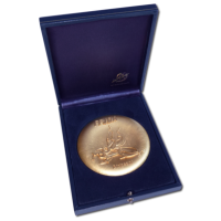 A Larger Jewellery Box - For 90mm / 3.5″ medals - Measures: 15 x 12 x 2cm - 5.9 x 4.7 x 0.8″