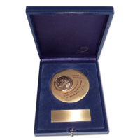 Rectangular Jewellery Box - With a 73mm (2.9″) medal and a plate for customized engraving